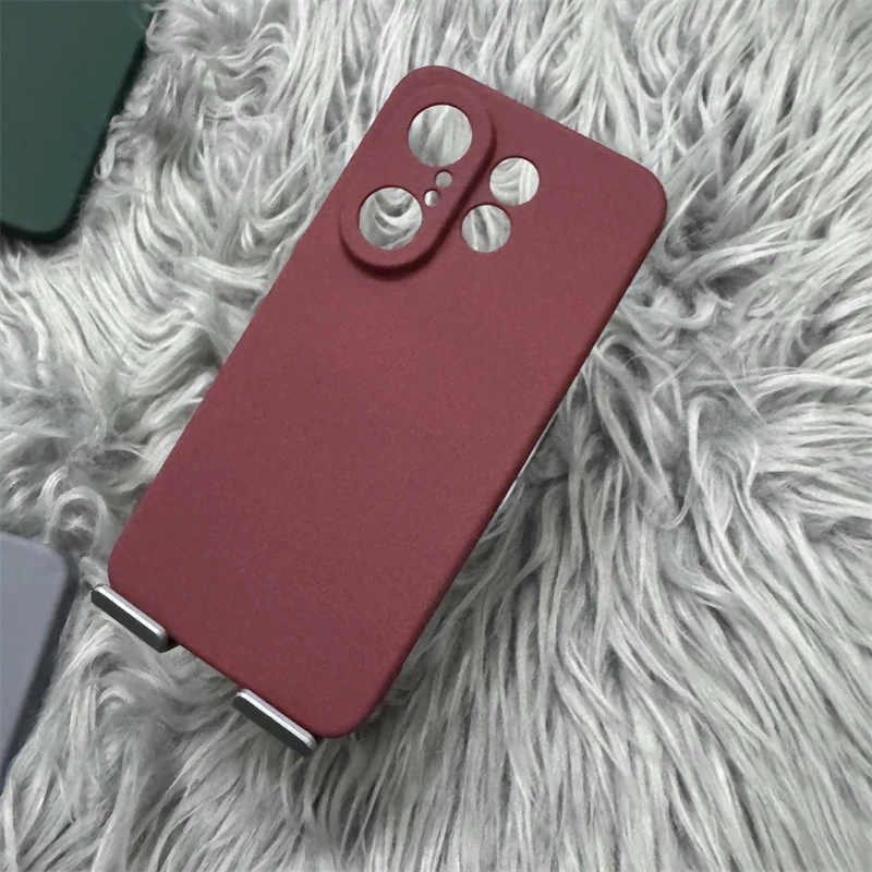 Ultra-Thin Matte Sandstone Soft Case - Full Protection Silicone TPU Bumper
