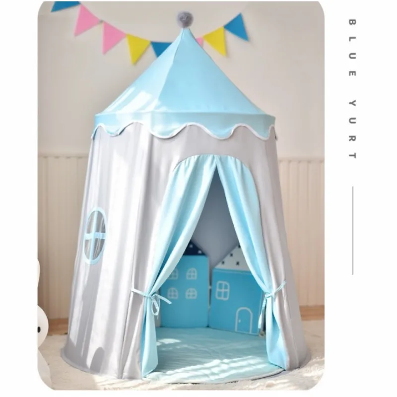 Large Teepee Tent for Kids Folding Toy Tent Children Play House Princess Castle Children Outdoor Gifts Toys Tent Castle 2