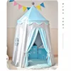 Large Teepee Tent for Kids Folding Toy Tent Children Play House Princess Castle Children Outdoor Gifts Toys Tent Castle 2