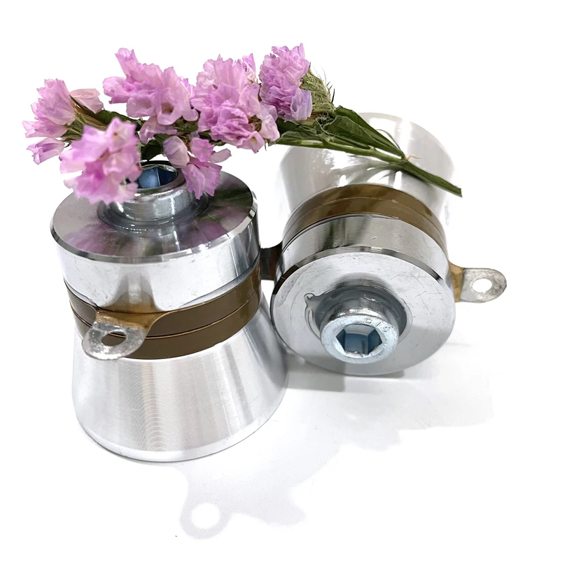 

40KHZ 60W PZT8 Ultrasonic Cleaning Vibration Wave TransducerFor Carburetors ForIndustrial Parts