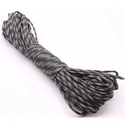 Premium 30M Paracord for Outdoor Camping & Survival Adventures (Forest camouflage)