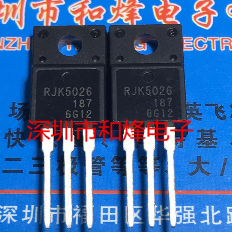 

5PCS-10PCS RJK5026 TO-220F 500V 6A On Stock New And Origjnal