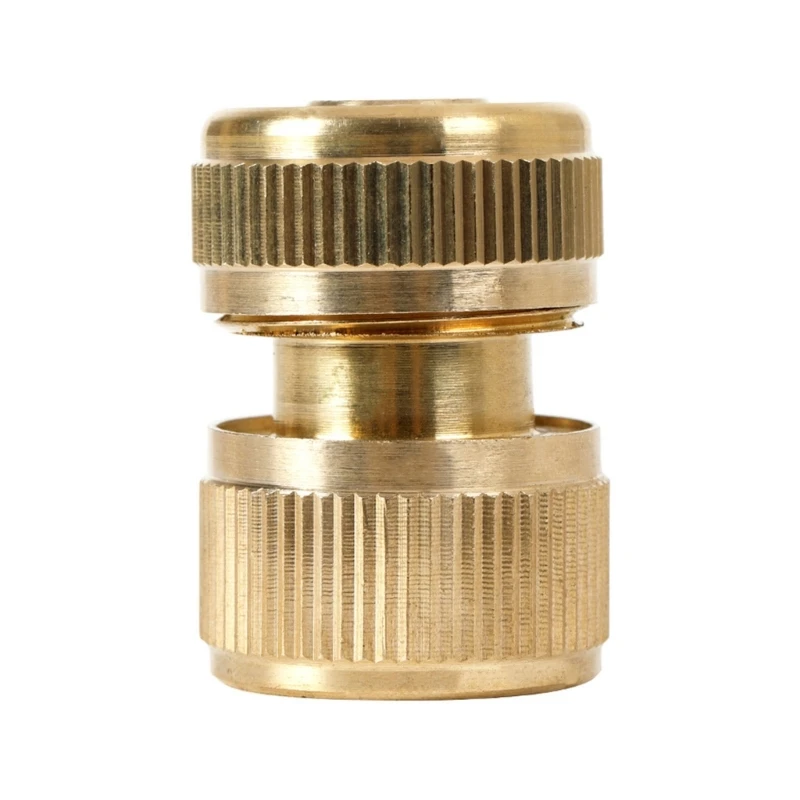 

Convenient Brass Garden Hose Quick Fittings (2 Sets) Hose Attachment 40JE