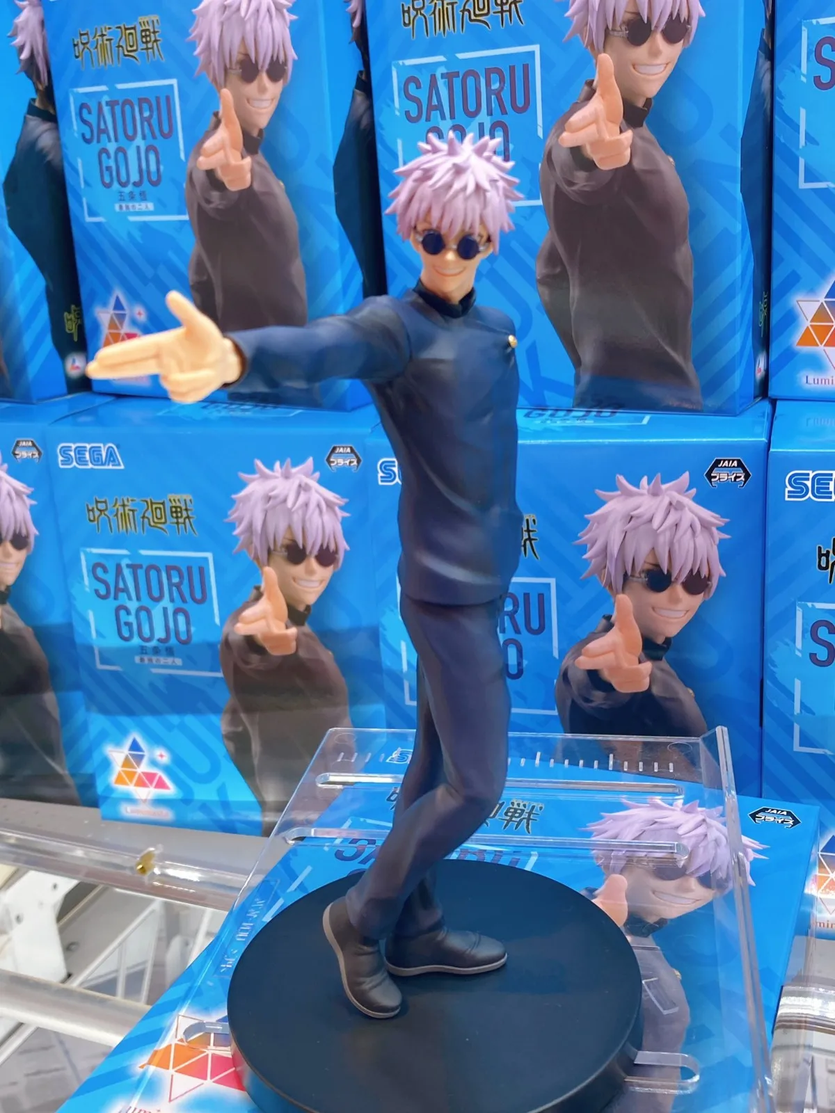 17 cm Japanische Anime Jujutsu Kaisen Figur Gojo Satoru Action Figure PVC Modell Spielzeug Sammeln Statue Stehende Kinder Geschenke – Detail 6