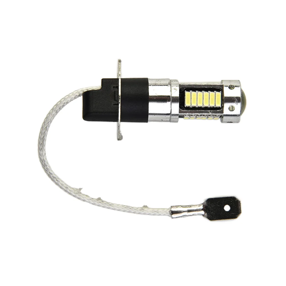 H3 LED Fog Light Bulbs led car lights led lights led bulbs led car headlights 2Pcs 100W 6000K 800LM Super White Daytime Running Lights 12V-24V Led Bulb Fog Driving Lights