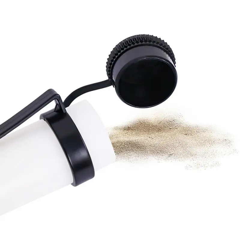 Golf Cart Sand Holder Push Cart Accessories Portable Sand Tube Bottle With Lid PP Golf Equipment For Outdoor Family Friends Home