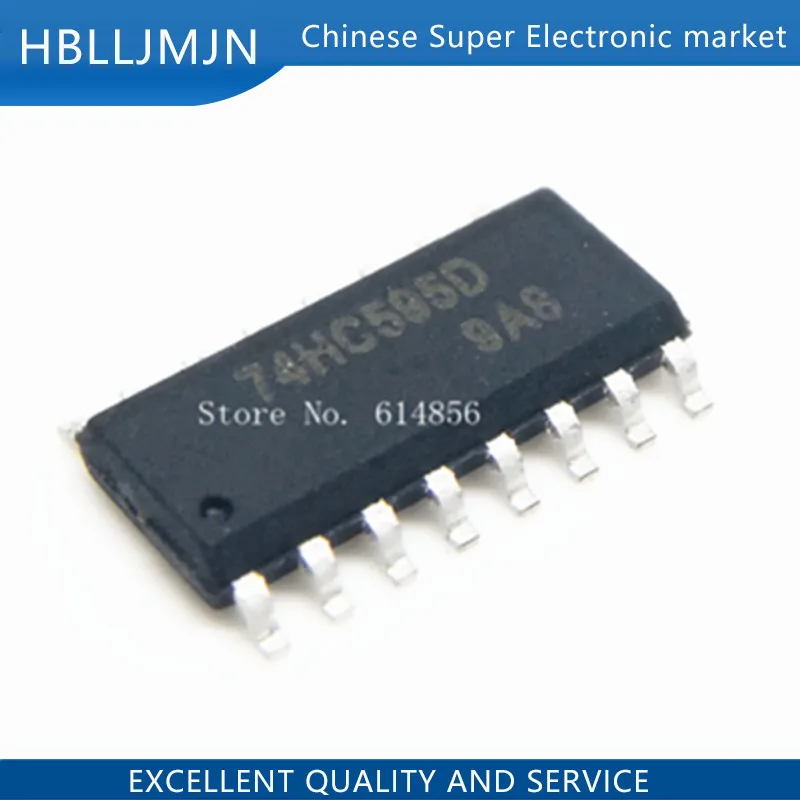 100 шт. 74HC595 74HC595D SN74HC595D SOP16 | Электронные компоненты и принадлежности