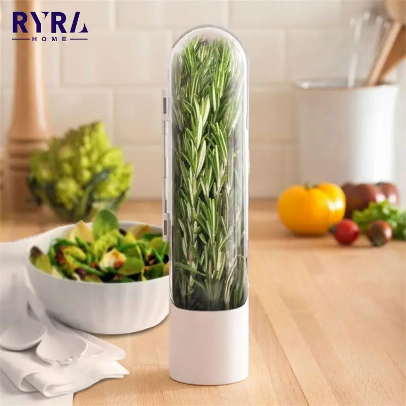 Herb Storage Capsule Case Vegetable Preservation Bottle Cup Type Food