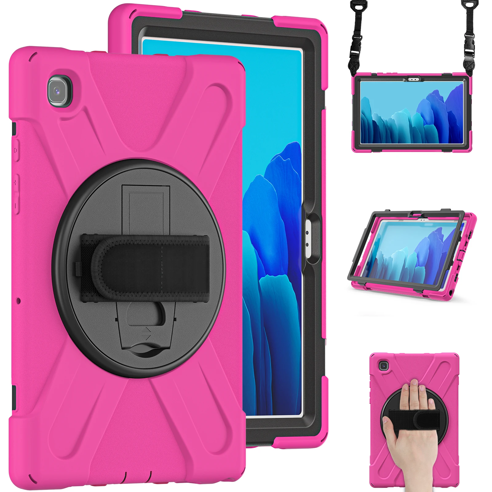 Kids Shockproof Stand Cover for Tablets - Durable Protector Case