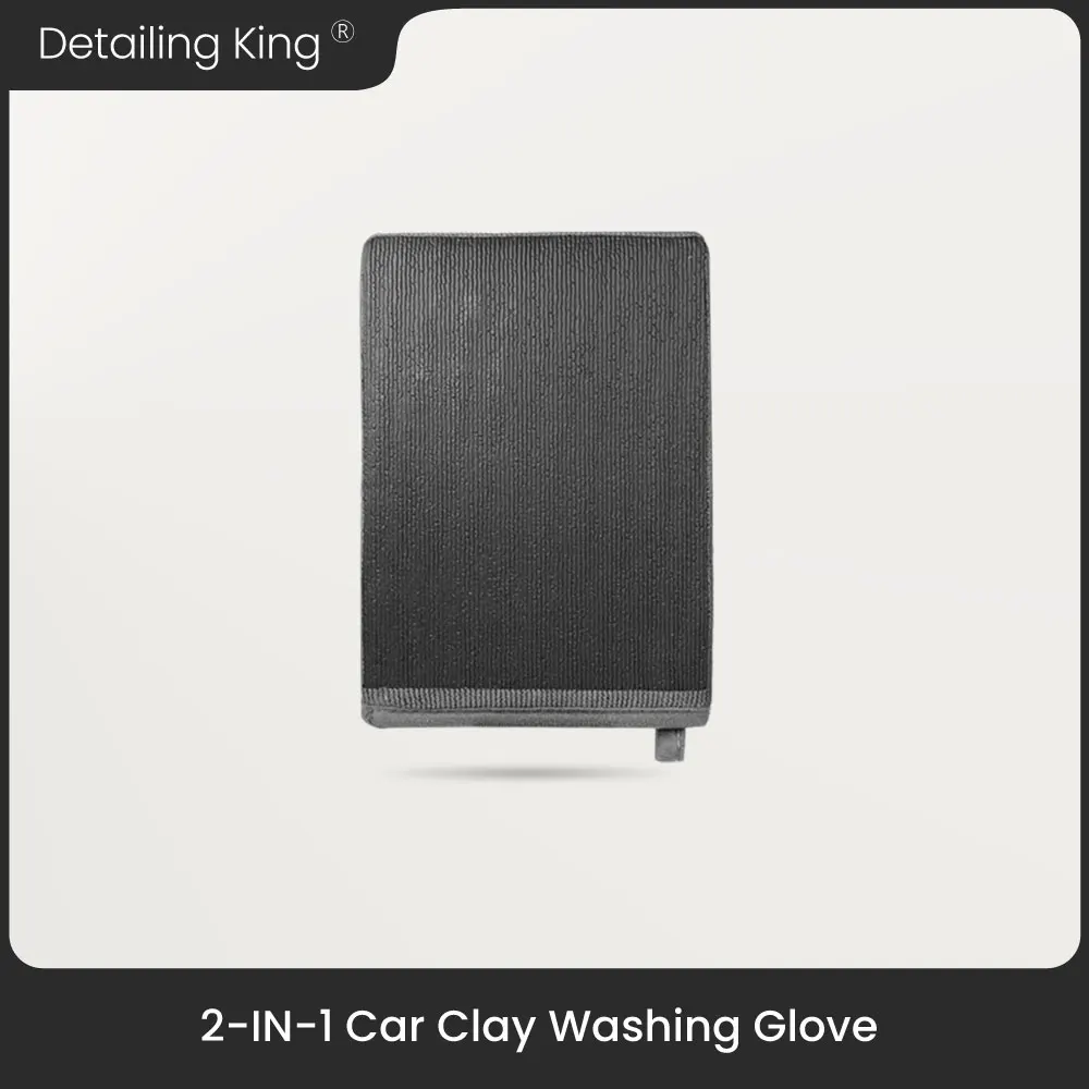 2-IN-1 Car Clay Mitt Auto Washing Gloves Car Detailing Clean Cloth Polish Mitt