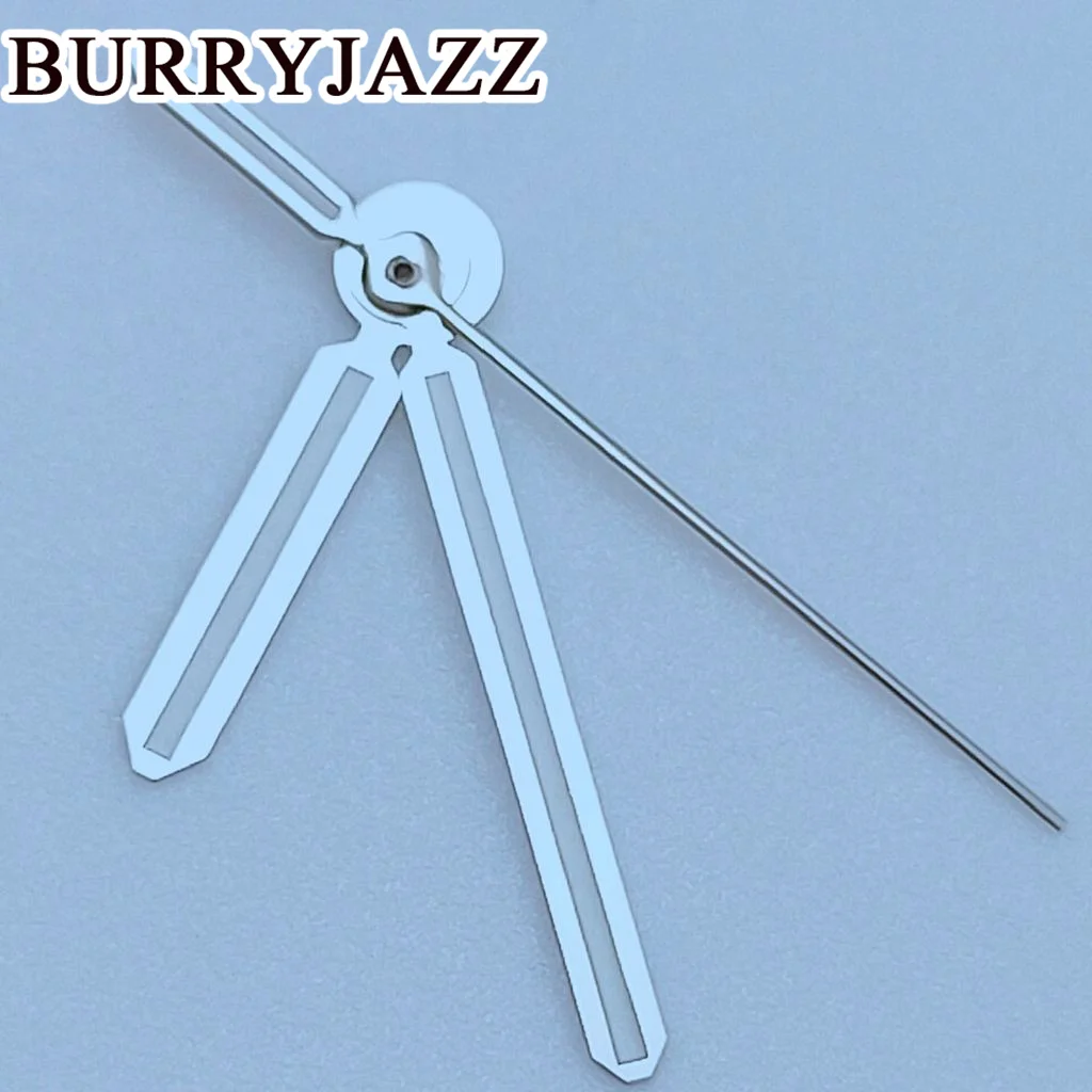 BURRYJAZZ NH35 NH36 NH38 7S26 7S36 4R35 4R36 Watch Hands Silver Rose Gold Hands Green Luminous