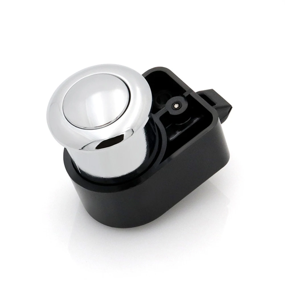 Cabinet Lock Push Button Lock ABS Base Alloy Pull Handle Corrosion-resistant Plastic Materials Reliable Lock Sturdy Construction