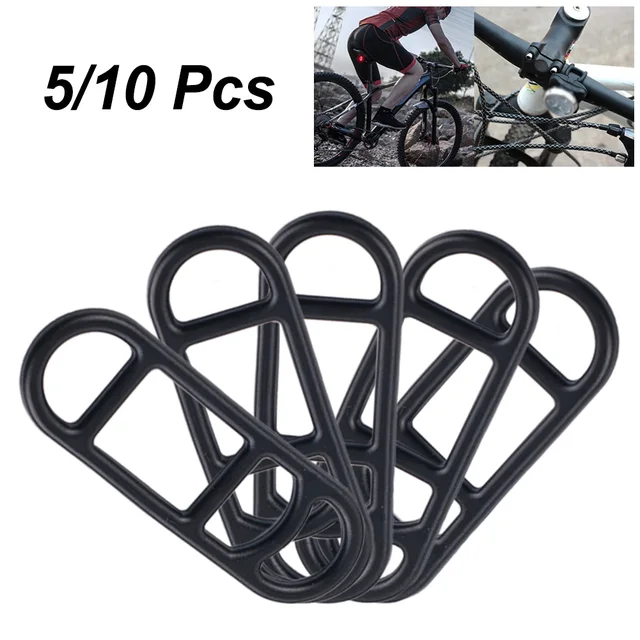 10 Cinturini In Silicone Per Luci Bici - Elastici Leggeri, Per Fissare Fari E Accessori - Ideali Per Ciclismo E Outdoor - Foto 2