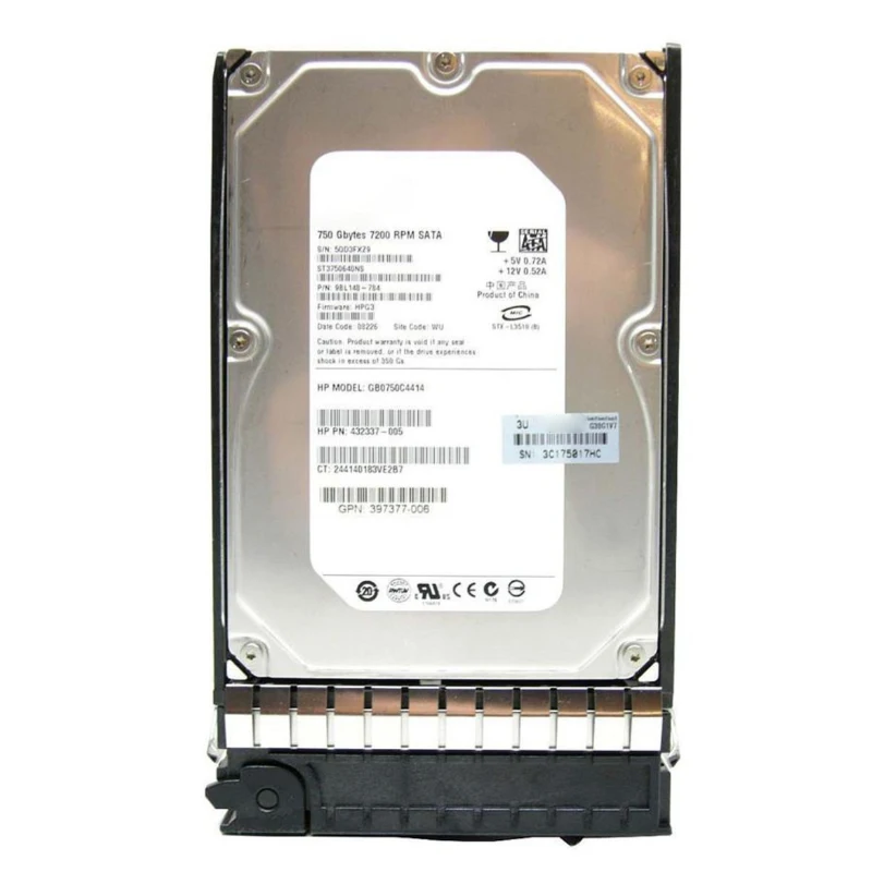 

100% новый в коробке 3 года гарантии 458930-B21 459320-001 750G 3,5 дюйма SATA 482483-003 требуется больше фото углов, пожалуйста, свяжитесь со мной