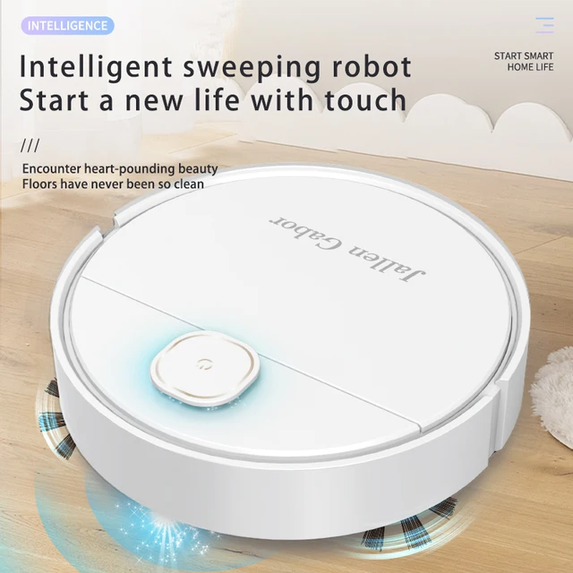3 In 1 Smart Sweeping Robot Home Mini Sweeper Sweeping and Vacuuming Wireless Vacuum Cleaner Sweeping Robots For Home Use 3