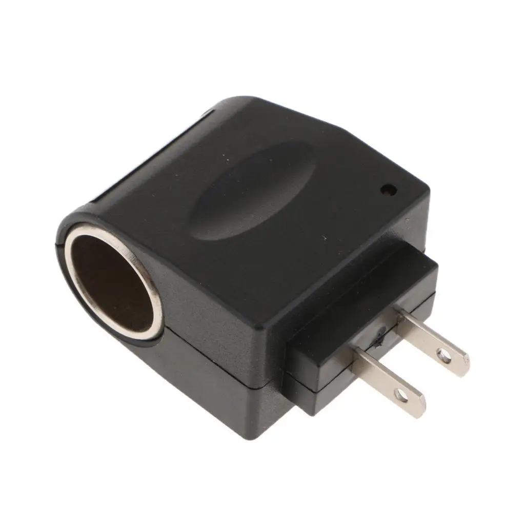 자동차 라이터 어댑터 컨버터, 벽 전원 to 12V DC, 220V, 2 개