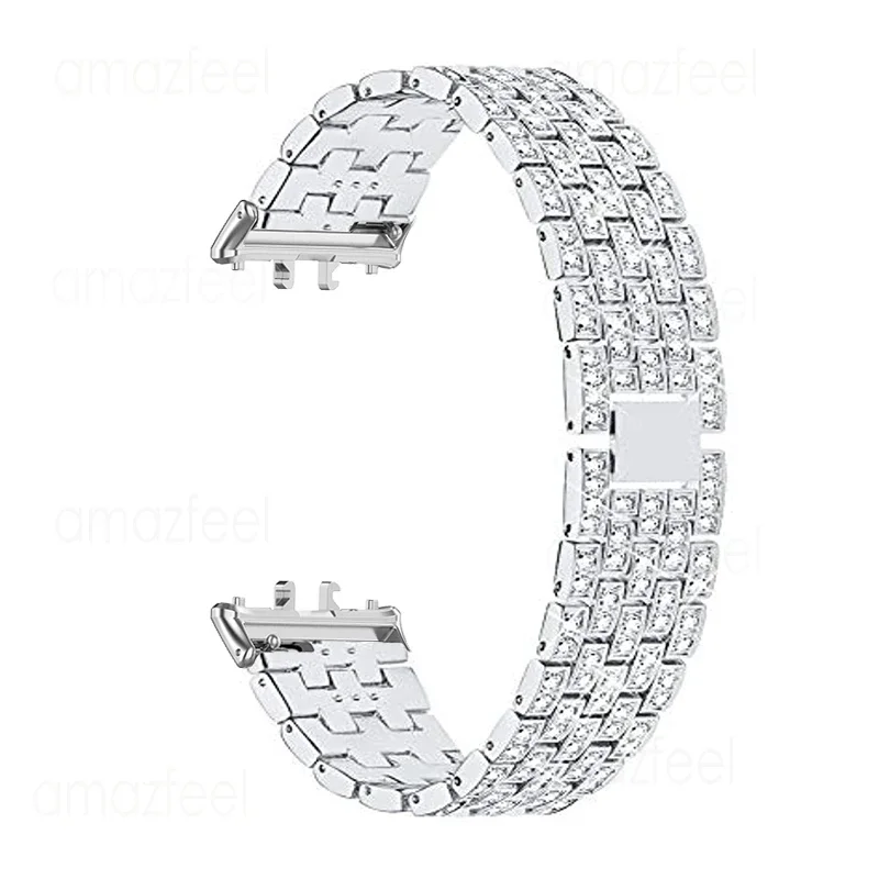 Diamond Strap Metal Bracelet for Galaxy Fit Smart Watch