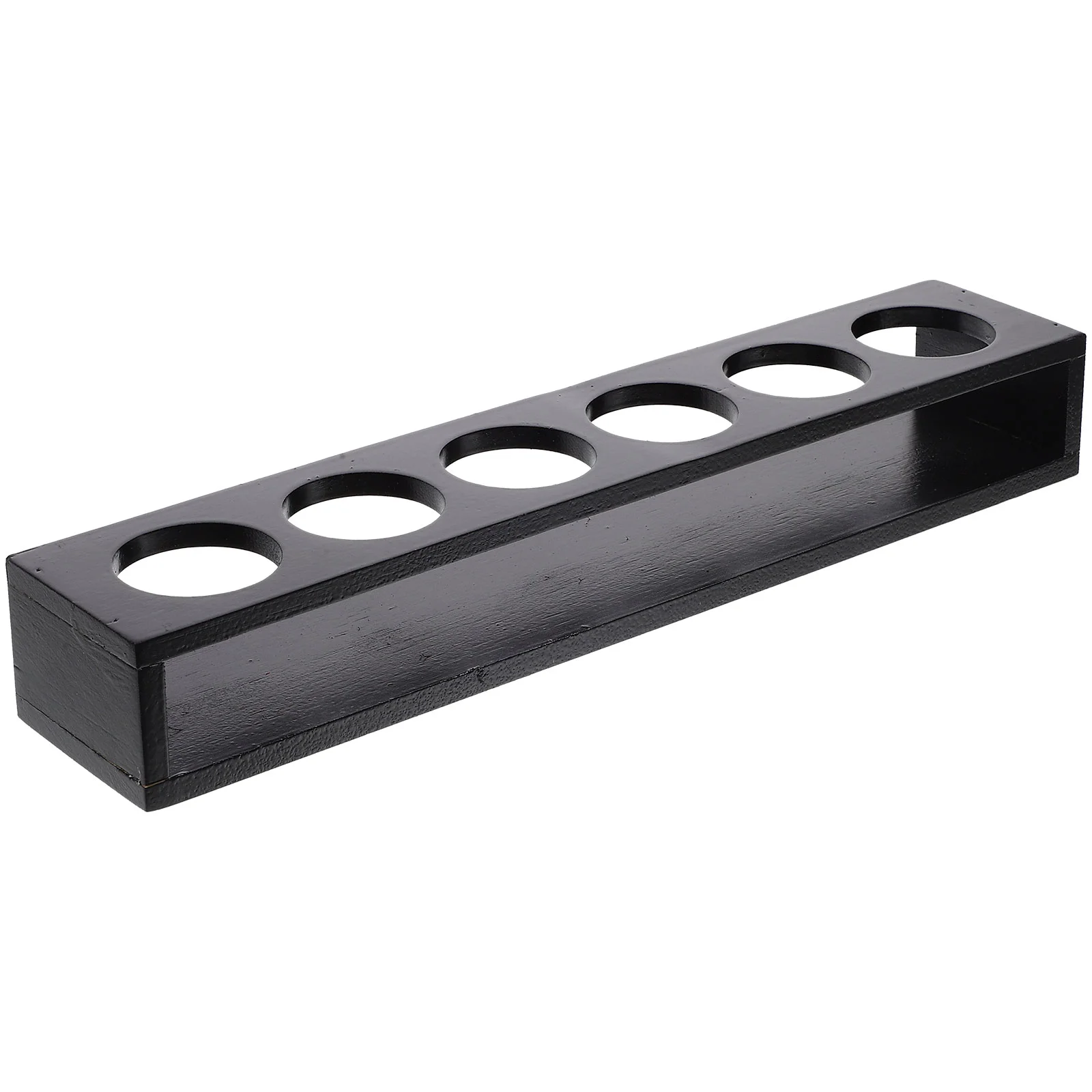 

Cup Holder Wooden Shot Glasses Display Tray Storage Cups Whiskey Trays
