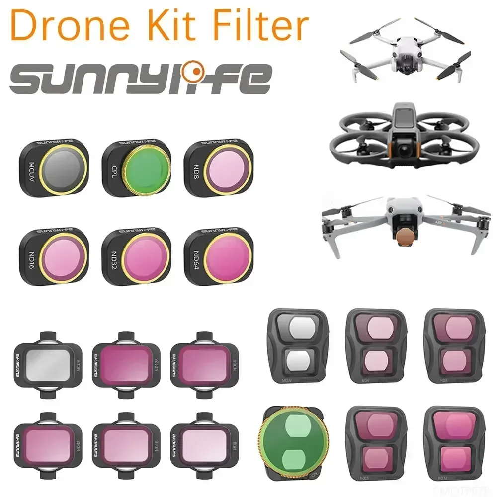 Sunnylife Filter Set for DJI Mini 4 Pro/mini 3 Pro/NEO/Avata 2 ND