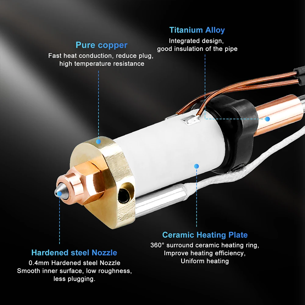 Creality K1 Serisi QS Hotend Yükseltme Full Kiti - Orijinal Satın Al