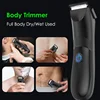 Professional Fashion Electric Hair Clippers Quiet Cordless Body Hairs Trimmers For Man Waterproof Wet/Dry Groomer Shaver Razor 2