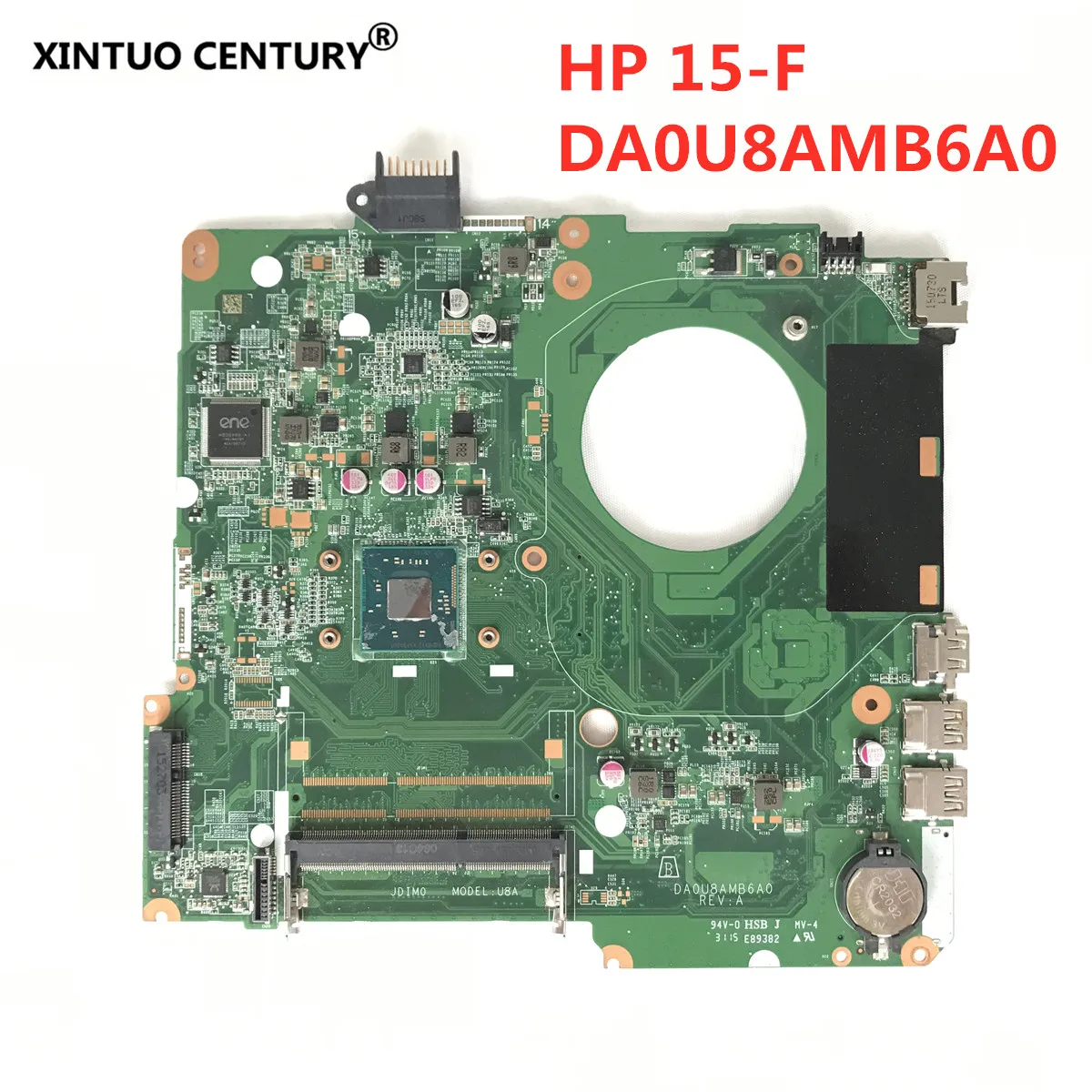 

Материнская плата для HP Pavilion 15 15-F, 828164-001, da0u8пояс6a0, SR1YJ N2840, DDR3