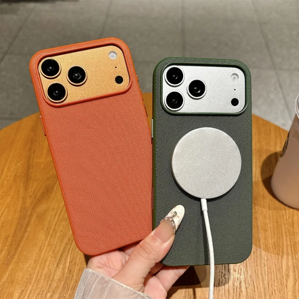 Original Technology Woven Texture Matte Shockproof Anti-Slip Protective Case