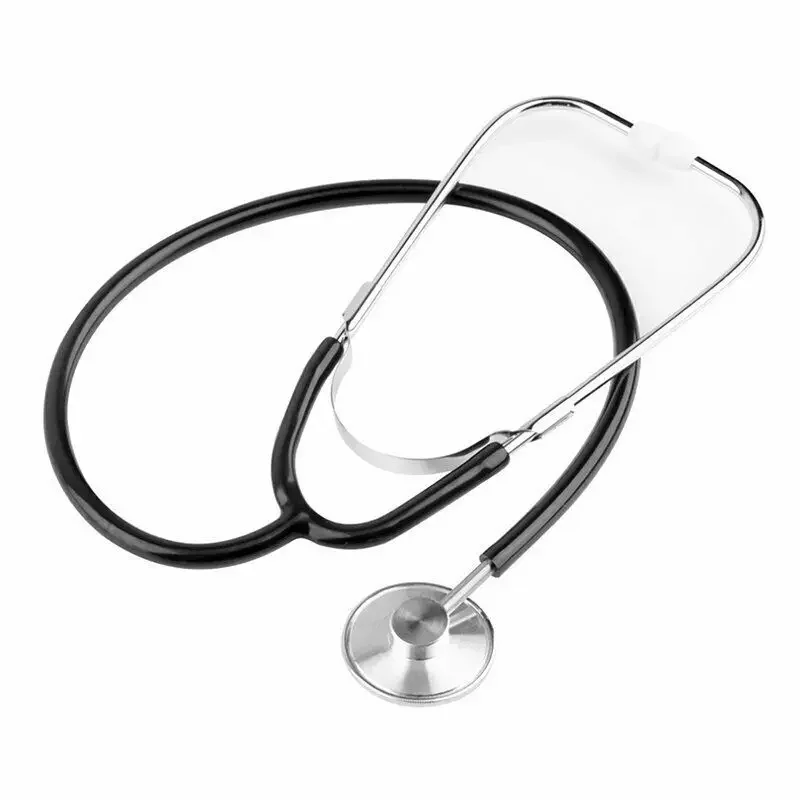 Medical stethoscope set, single head design, durable for clinical and educational use, suitable for doctors, nurses and medical