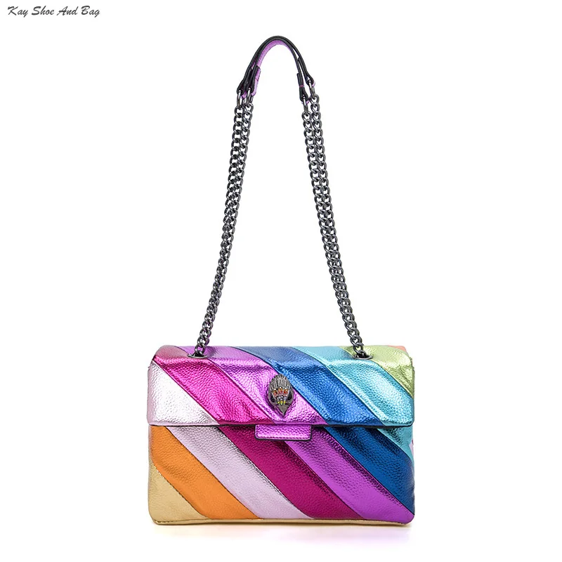 

Leather Shoulder Kurt Geiger Women's Purses Mini Crossbody Chain Cross With Beautiful Retro Girl Bag Multi Color Bolsas