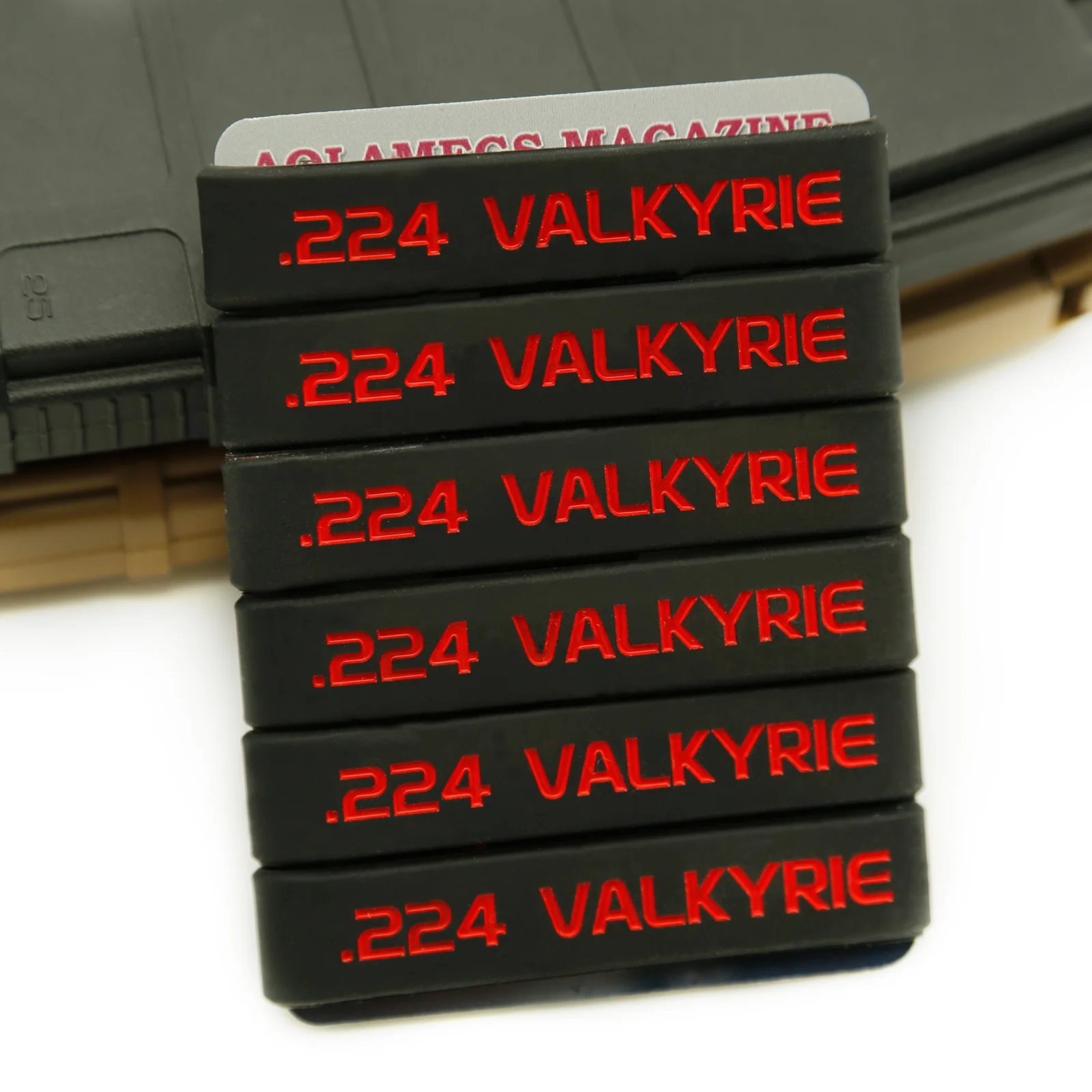 6Pcs Marking Band for Magazine 5.56 45mm 300 Blackout 350