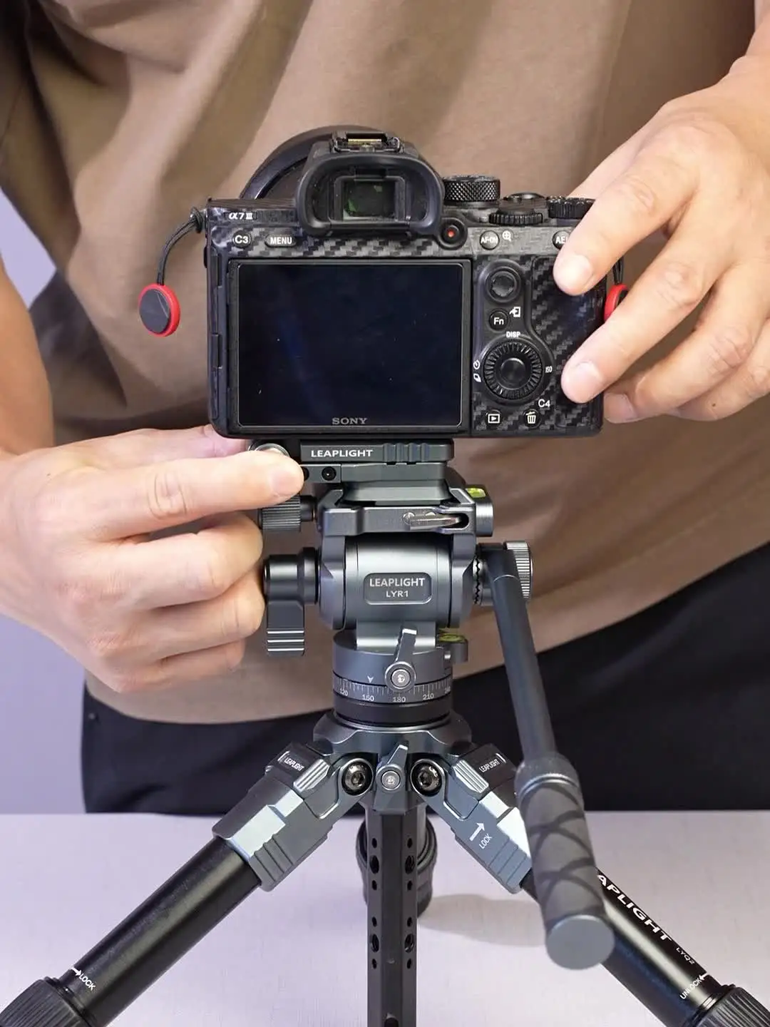 LEAPLIGHT 折りたたみデジタル一眼レフカメラ L ブラケット