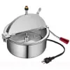 Heaven Popcorn Machine - 12oz Stainless-Steel Kettle, Reject Kernel Tray, Warming Light, and Accessories (Blue) 6