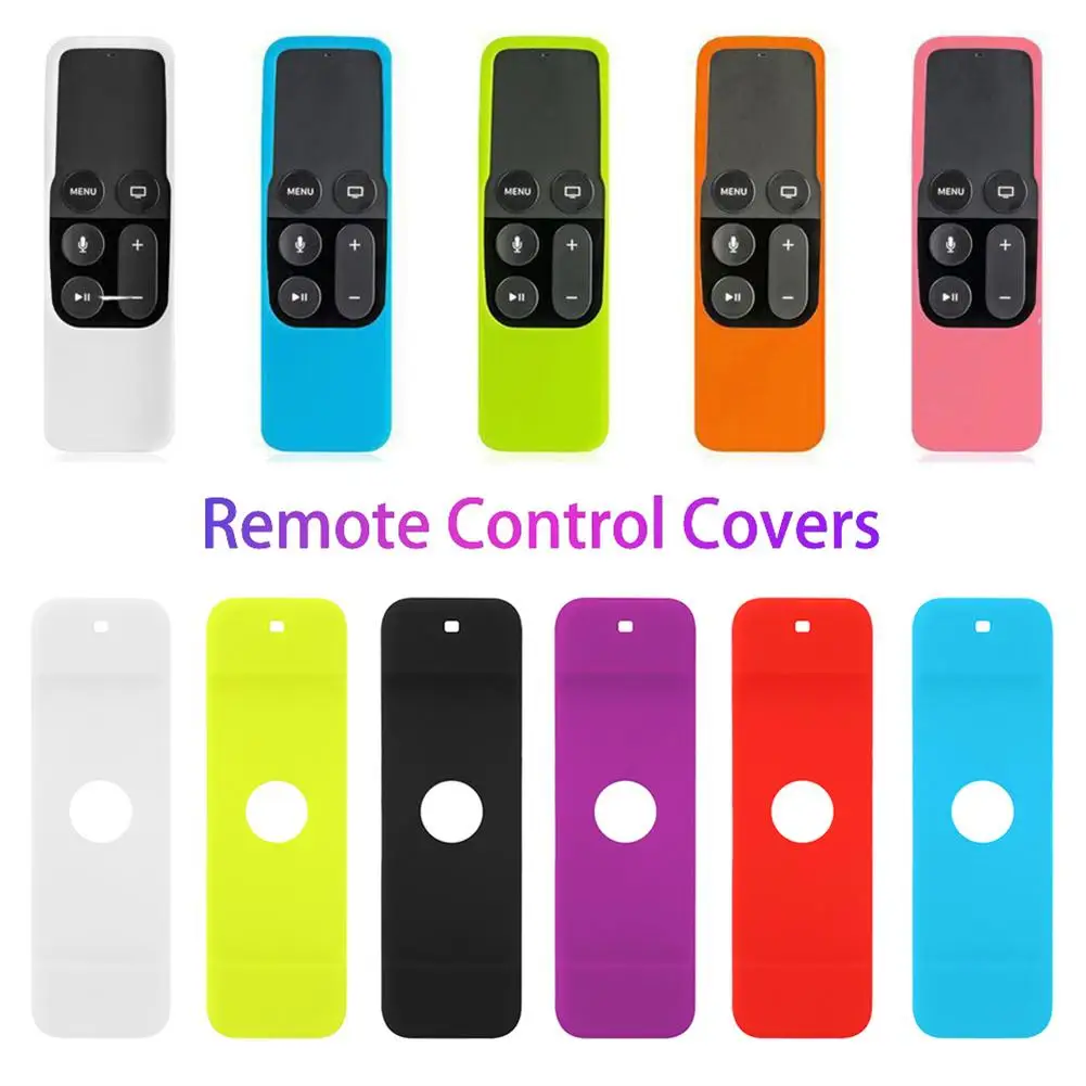 Silicone Remote Case for Apple TV 4K 2021 Remote Control Protective Cover  Shockproof Remote Shell - Luminous Wholesale