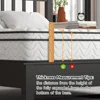 12 Inch Full Size Hybrid Mattress in a Box, Double Mattress with Memory Foam & Pocket Spring, Ergonomic Design & Pressure Relief 5