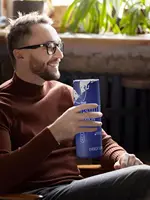 Coconut Berry Energy Drink Insulated Tumblers Double Wall Stainless Steel keep Cold /Hot Water bottle with Straws 20Oz Reusable 5