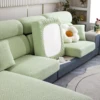Jacquard Sofa Cushion Cover for Living Room Thicken Seat Chair Cover Adjustable Couch Cover Pets Kids Furniture Protector 6