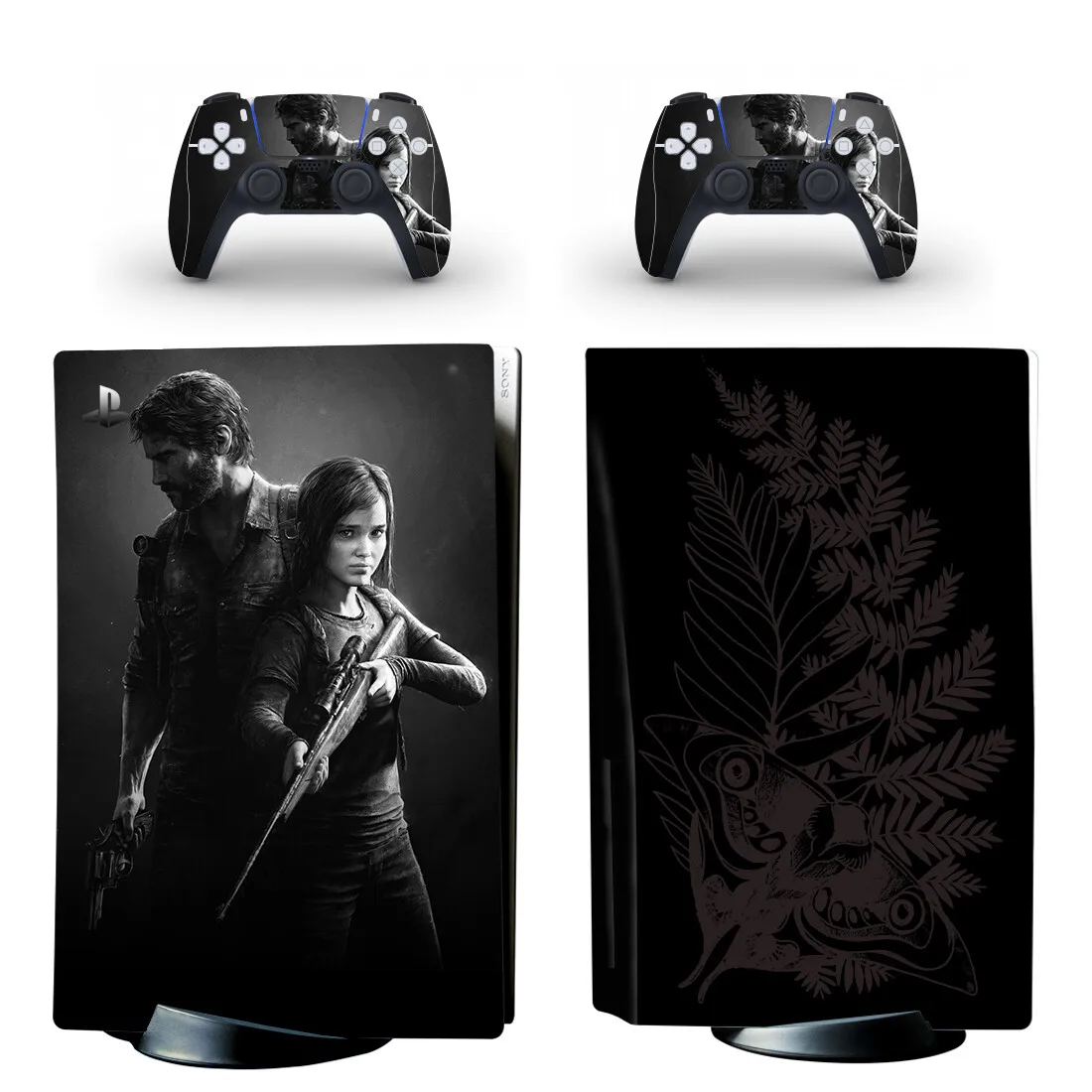 Vinyl Decal Skins The Last of Us Ellie Joel PS5 Disc Skin Sticker Protector Cover for Console Controller PS5 Disk