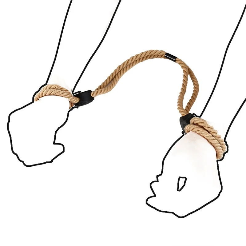 Rope Handcuffs Wrist Ankle Cuffs BDSM Adult Sex Toys for Couples Bondage Slave Restraints Fetish SM Accessories sex toys sex handcuffs