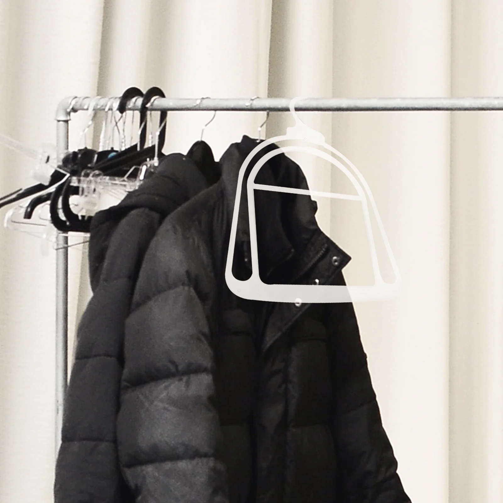 

10 Pcs Has Hat Display Hanger Holder Organizer Storage Baseball Cap Hangers for Closet Beanie