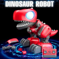 Cartoon DIY Assembling Dinosaur Tyrannosaurus Rex RC Animal Car 2024 Electric Toy Gift for Kids AC213 1