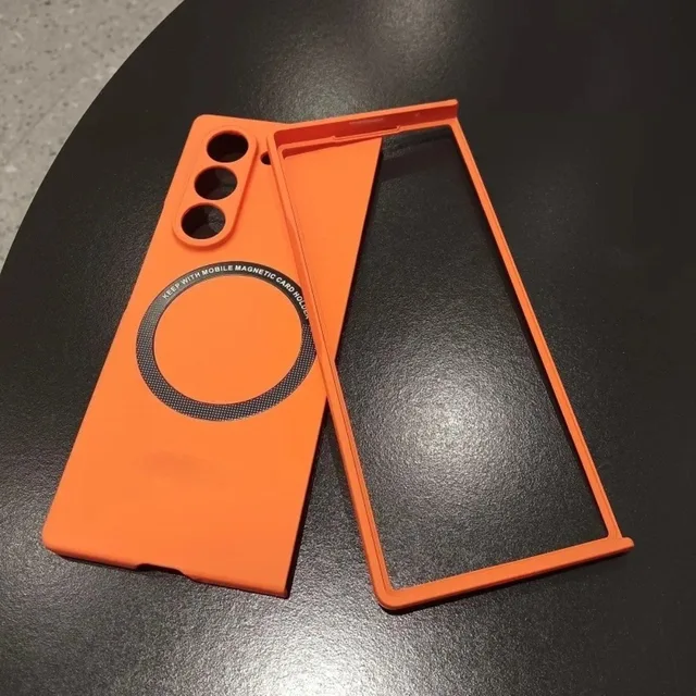 Samsung Z Fold Leather Slim Magnetic Case 1