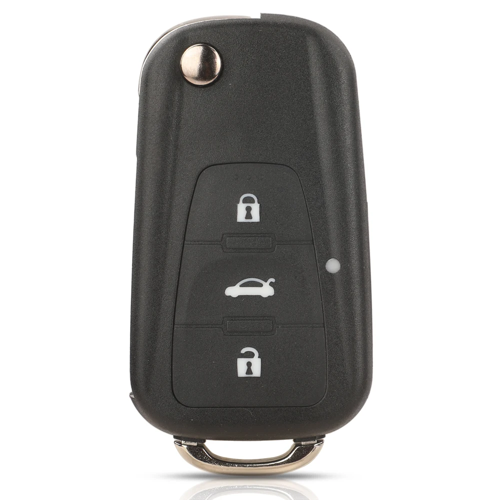 3 Button Flip Folding Remote Car Key Shell FOB for MG Roewe MG5 MG7 GT GS 350 360 750 W5 Key Cover Replacement key case car key shell car remote key car key key shell
