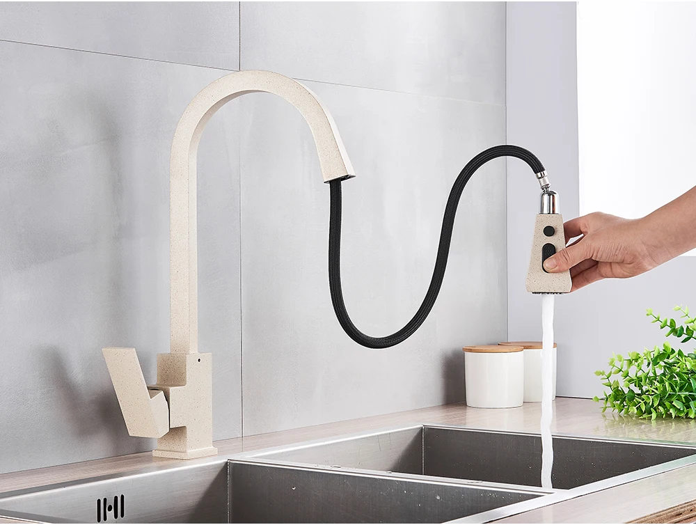 Tête De Robinet Pulvérisateur Pour évier De Cuisine - Neuf, Couleur Argent, Plastique ABS
