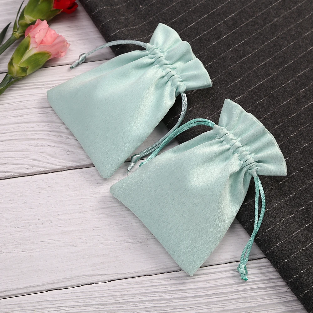 5pcs Flannel Jewelry Organizer Packing Pouch 7X9cm Drawstring Small Gift Bags Wedding Favor For Guests Bulk Candy Bag Can Custom 20 S0b163b7cc98d4506af8de4fd62700f31b