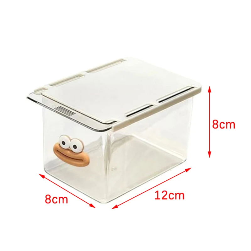Under Mirror Cabinet Drawer Organizer Transparent Simple Bathroom Cabinet Cotton Swabs Cosmetic Pull Out Shelf Storage Box 6