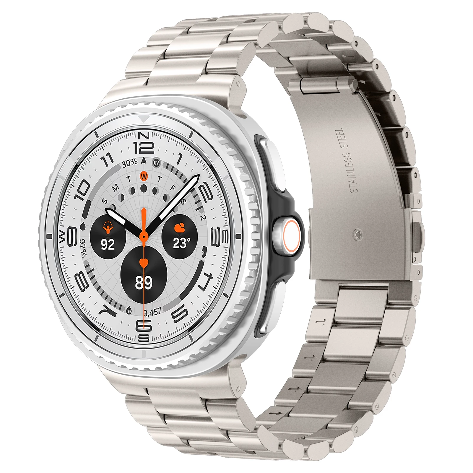 Enhanced Stainless Steel Metal Bracelet