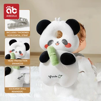 Baby Walkers Head Protection Cushion Animals Plush Pad Adjustable Straps Baby Protective Pad Showering Gift for Toddler Children 1 Baby Walkers Head Protection Cushion Animals Plush Pad Adjustable Straps Baby Protective Pad Showering Gift for Toddler Children 1