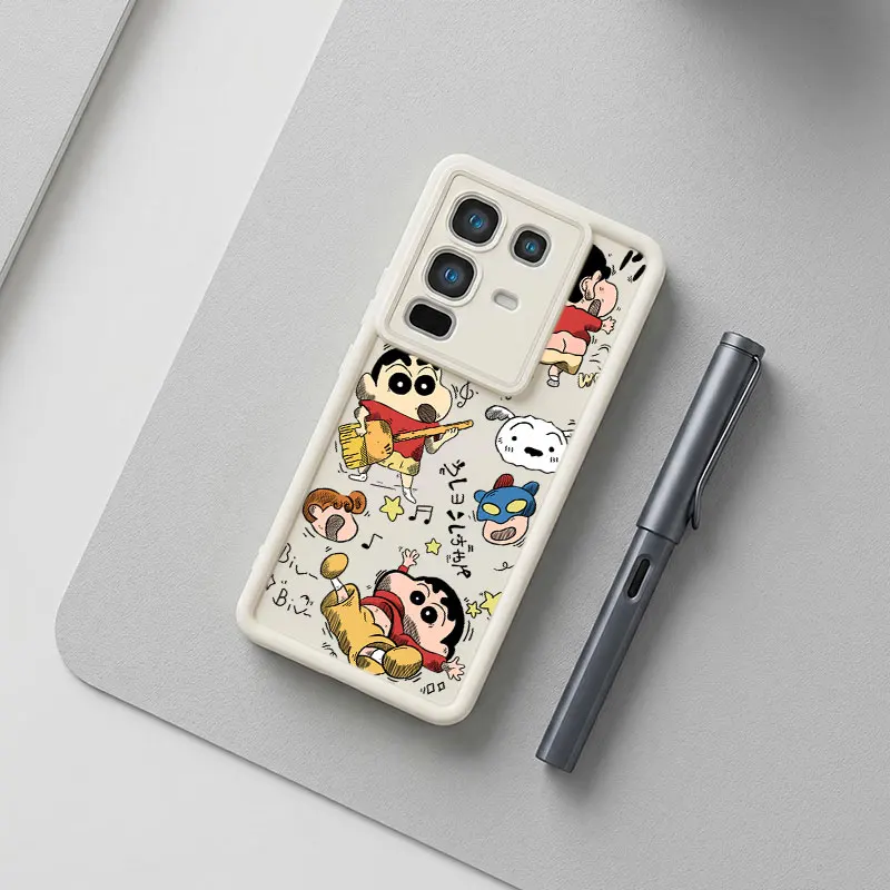 Adorable Shinchan Crayon Design Phone Case