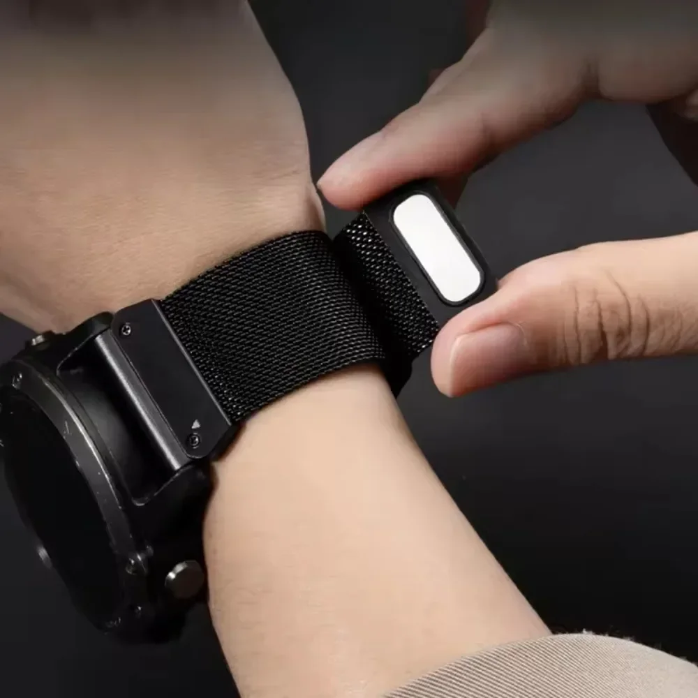Magnetic Milanese Replacement Band - Stainless Steel Strap with Quick Fit Design