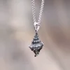 Unique Stainless Steel Seashells Conch Pendant Necklace Punk Sea Shell Necklace For Men Women Fashion Beach Surfing Jewelry Gift 1